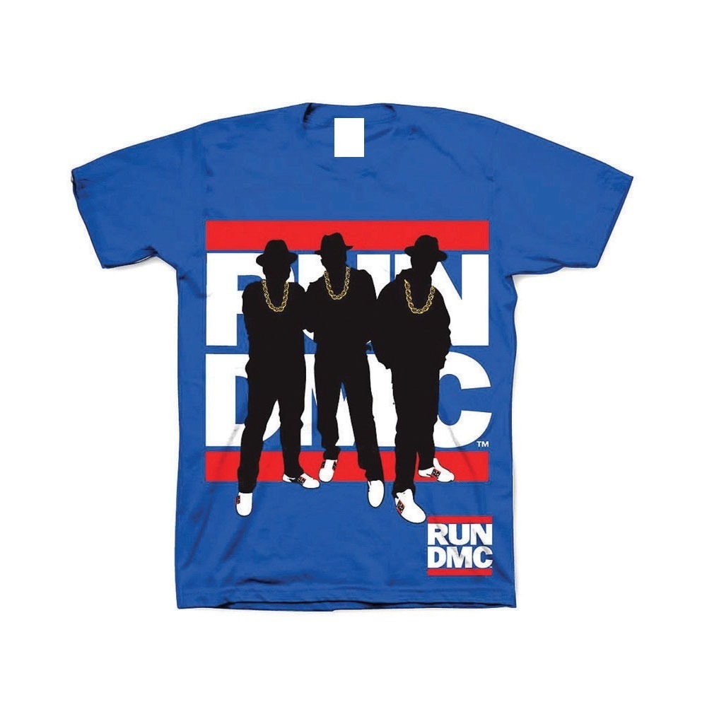 Run Dmc Unisex TShirt Blue Unisex